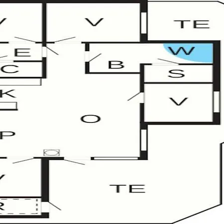 Dom wakacyjny 10 Person In B Rkop